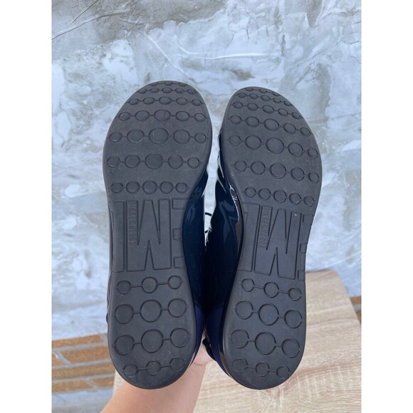 Bikkembergs Navy Patent Leather High Top Sneakers Streetwear size 40/ 9.5 - Picture 3 of 11